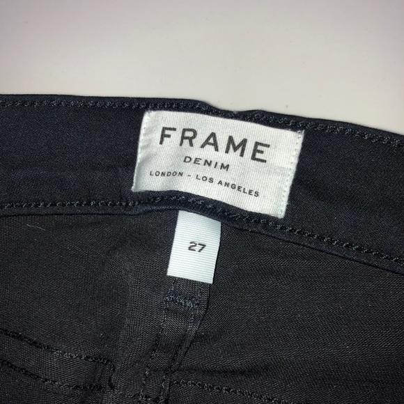 Black frame denim - le high skinny size 27 - Picture 7 of 9